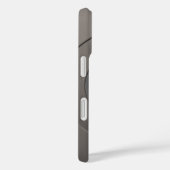 Geometrische Kreise Modernes Silber mit beliebigen Case-Mate iPhone Hülle (Rückseite / Rechts)