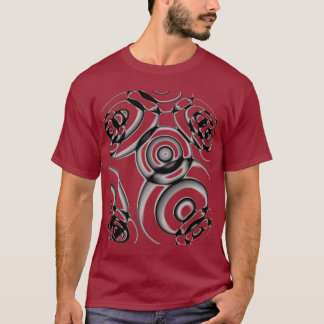 Geometrische Kreise T-Shirt