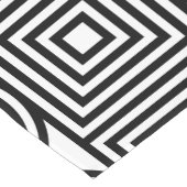 Geometrische Kreise und Quadrate Kurzer Tischläufer (Ecke)