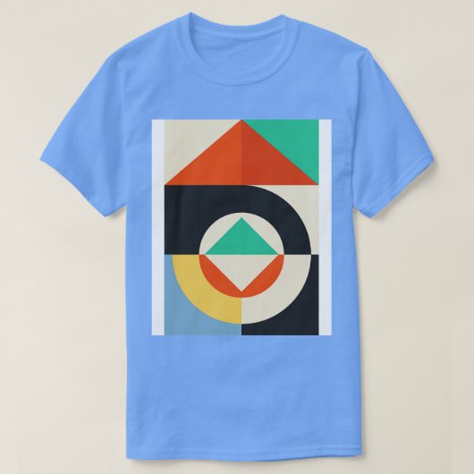 Geometrische Kunst 1 T-Shirt (Design vorne)