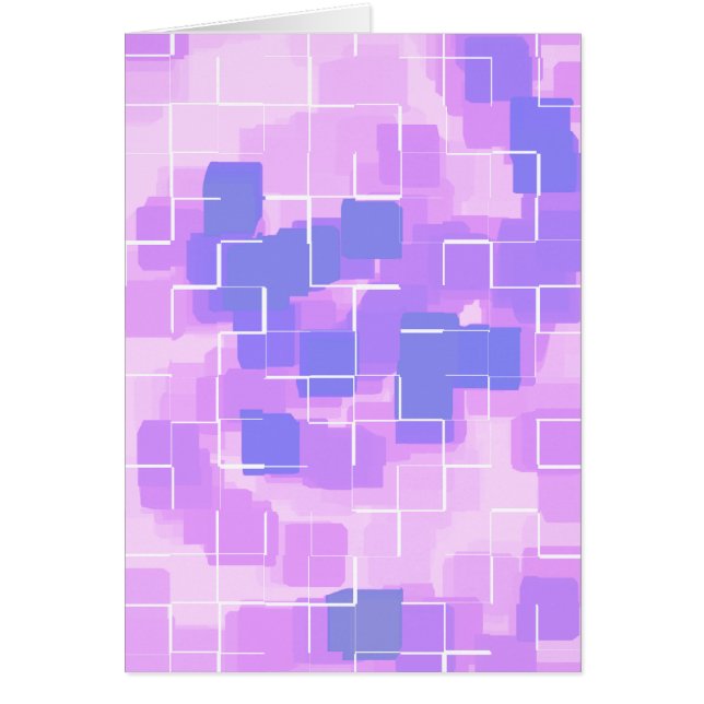 Geometrische Kunst "Blue Berry" (Vorne)