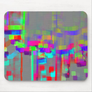 Geometrische Kunst "Carrousel" Mousepad