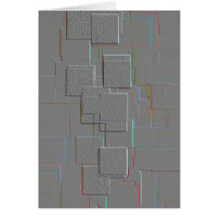 Geometrische Kunst "Cyber Gothic"