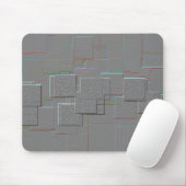 Geometrische Kunst "Cyber Gothic" Mousepad (Mit Mouse)