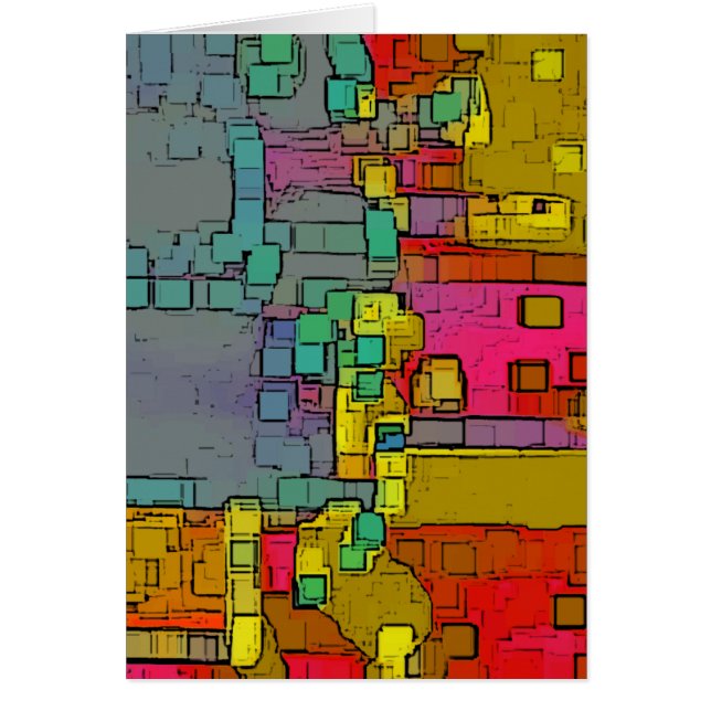Geometrische Kunst der "Subway" (Vorne)