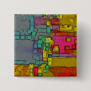 Geometrische Kunst der "Subway" Button
