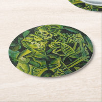 Geometrische Kunst des abstrakten Menschen und Ske