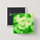 Geometrische Kunst "Iceberg" Button (Vorne & Hinten)