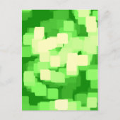 Geometrische Kunst "Iceberg" Postkarte (Vorderseite)