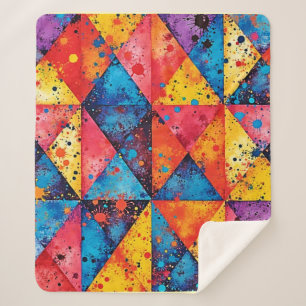 Geometrische Kunst: Lebendiges Chaos Sherpadecke