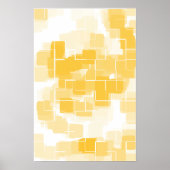 Geometrische Kunst "Melon" Poster (Vorne)