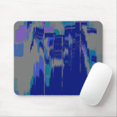 Geometrische Kunst "Rain Hitting Window" Mousepad (Mit Mouse)