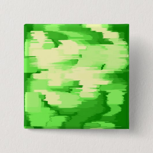 Geometrische Kunst "Salad Spinner" Button (Vorderseite)