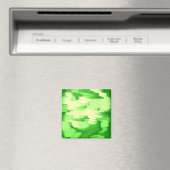 Geometrische Kunst "Salad Spinner" Magnet (In Situ (Geschirrspüler))