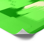 Geometrische Kunst "Salad Spinner" Poster (Ecke)