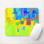 Geometrische Kunst "Stadt im Himmel" Mousepad (Mit Mouse)