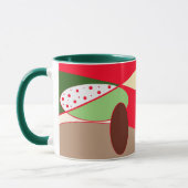 Geometrische Kunst Tasse (Links)