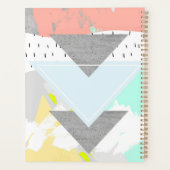 Geometrische Kunstdrucke Planer (Rückseite)