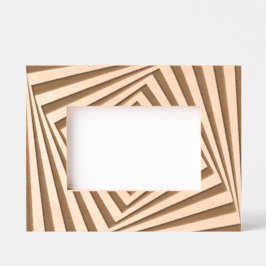 Geometrische Künstlerische Laserdrucke in Bildrahm Geätzte Rahmen