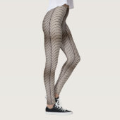 geometrische Kunstrohre für optische Täuschung Leggings (Rechts)
