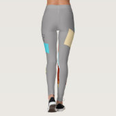 geometrische Leggings (Rückseite)