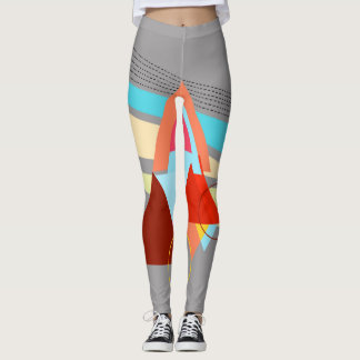 geometrische Leggings