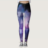 geometrische Leggings (Vorderseite)