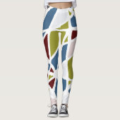 geometrische Leggings (Vorderseite)