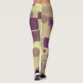 Geometrische Leggings (Rückseite)