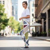 geometrische Leggings