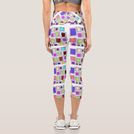 geometrische Leggings (Rückseite)