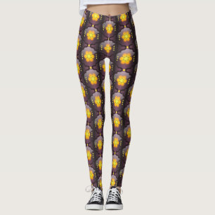 geometrische Leggings im marokkanischen Stil