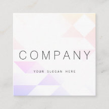 Geometrische leuchtende PastelPink quadratische