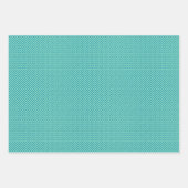Geometrische Liebe in Citron, Aquamarin, Marine Geschenkpapier Set (Vorderseite 2)