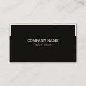 Geometrische Lines-Visitenkarte Visitenkarte (Vorderseite)