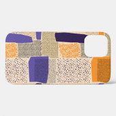 Geometrische Linien mit Unterteilung in Abstrakte  Case-Mate iPhone Hülle (Rückseite (Horizontal))