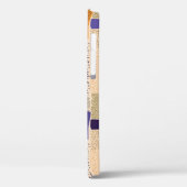 Geometrische Linien mit Unterteilung in Abstrakte  Case-Mate iPhone Hülle (Rückseite / Links)