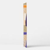 Geometrische Linien mit Unterteilung in Abstrakte  Case-Mate iPhone Hülle (Rückseite / Rechts)