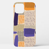 Geometrische Linien mit Unterteilung in Abstrakte  Case-Mate iPhone Hülle (Rückseite)