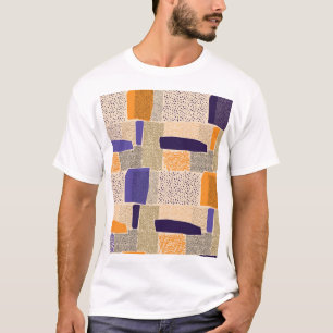 Geometrische Linien mit Unterteilung in Abstrakte T-Shirt