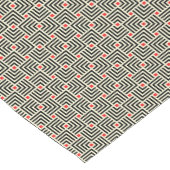 Geometrische Linien Muster Kurzer Tischläufer (Ecke)