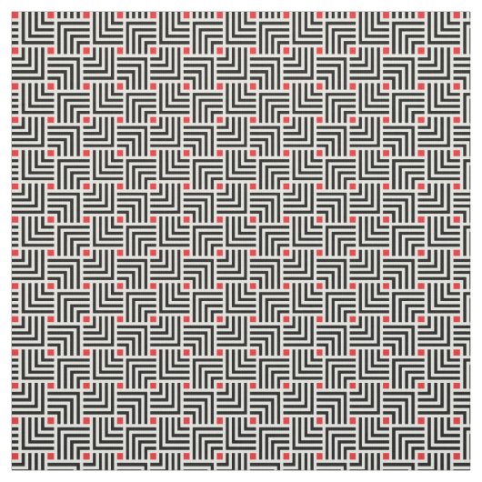 Geometrische Linien Muster Stoff (Muster)