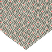 Geometrische Linien Muster Tischdecke (Schrägansicht)