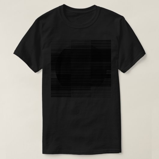 geometrische Linien T-Shirt (Design vorne)