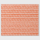 Geometrische Linien und Dreiecke Geschenkpapier (Flach)