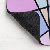 Geometrische Linien und Formen Mousepad (Ecke)