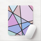 Geometrische Linien und Formen Mousepad (Mit Mouse)