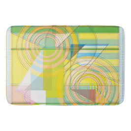 Geometrische Linienformen Bath Mat Badematte