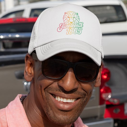 Geometrische Lion des 18. Jahrhunderts Truckerkappe