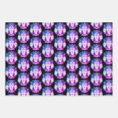 Geometrische Lion Geschenkpapier Set (Vorderseite 2)